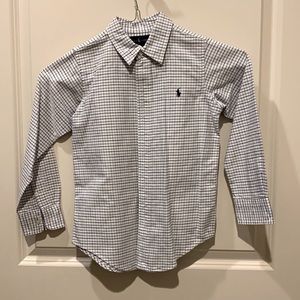 Kids Polo dress shirt. Size 6